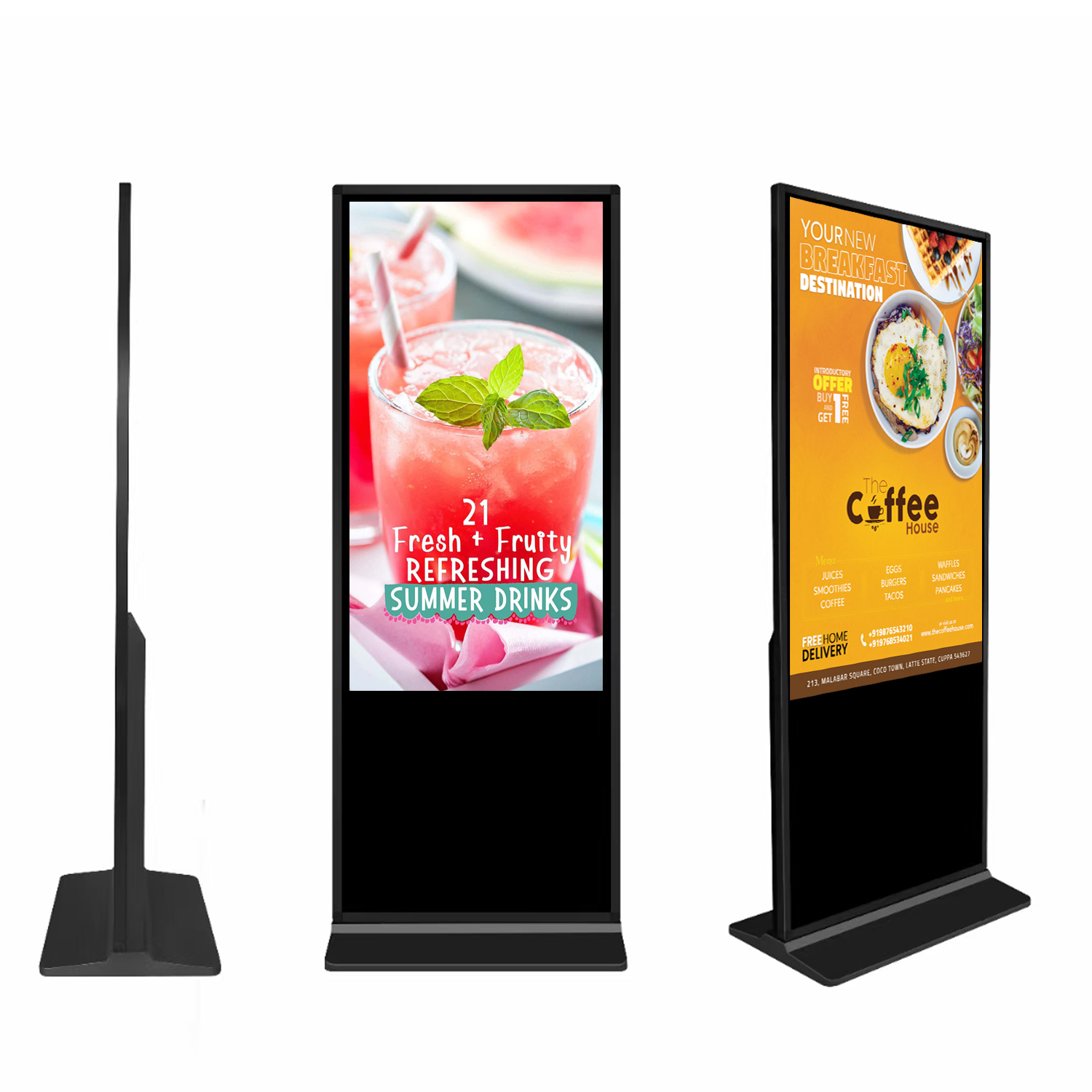 Floor Standing Advertising Display
